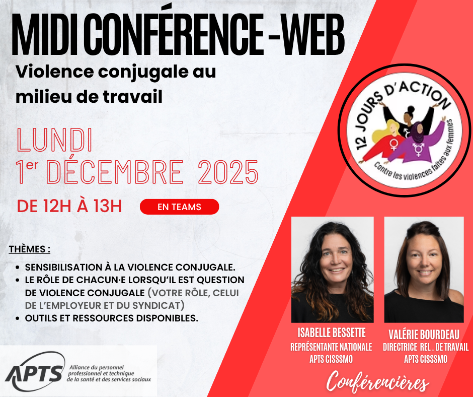 Événement du 01.12.2025 - CISSS Montérégie-Ouest