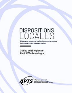 Dispositions locales du CUSM-Abitibi-Temiscamingue Labos 2019