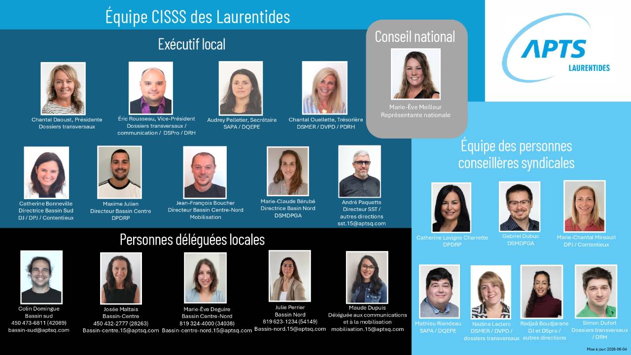 Photo CISSS Laurentides - APTS