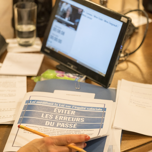 Une nouvelle phase de conciliation des plaintes de maintien de l’équité salariale échoue - APTS Une nouvelle phase de conciliation des plaintes de maintien de l’équité salariale échoue - APTS