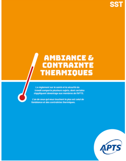 Fiche APTS: Ambiance et contraintes thermiques (chaleur)