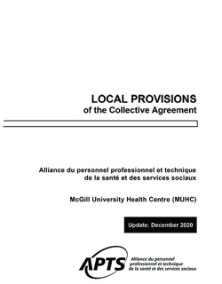 Local provisions - MUHC