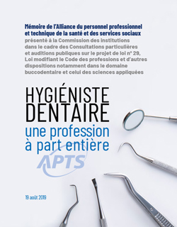 Mémoire sur le PL29 Des hygiénistes dentaires autonomes (2019)
