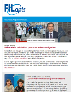 FIL@pts | vol. 11 no 2 Une médiation pour faire entendre raison