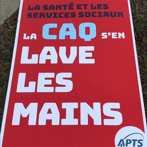 CAQ MNAs refuse to meet with spokespersons of professionals and technicians employed in the health and social services system - APTS
