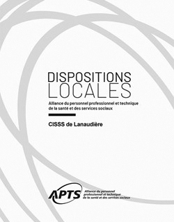 Dispositions locales du CISSS de Lanaudière