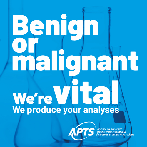 Image COVID-19 | Québec must recognize the value of the work carried out by lab personnel