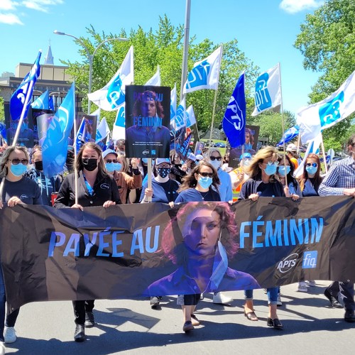 Négociations | Des membres de l’alliance APTS-FIQ des Laurentides manifestent devant les bureaux du ministre des Finances et réclament qu’il débloque des fonds! - APTS Négociations | Des membres de l’alliance APTS-FIQ des Laurentides manifestent devant les bureaux du ministre des Finances et réclament qu’il débloque des fonds! - APTS