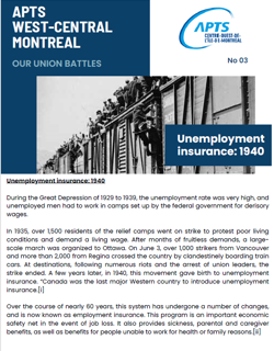 Our Union Battles 3: Unemployment insurance Our Union Battles 3: Unemployment insurance
