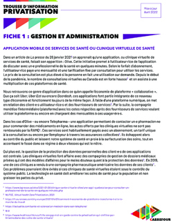Gestion et administration - avril 2022 - Trousse privatisation
