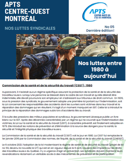 Nos luttes syndicales 5: de 1980 à aujourd'hui