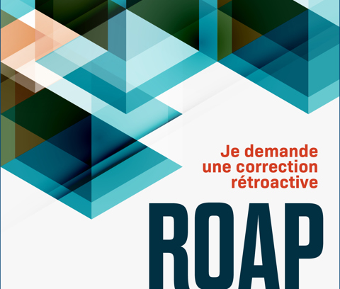 RQAP: correction rétroactive - APTS
