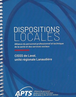 Dispositions Locales Dispositions Locales