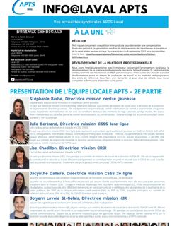 Info@Laval numéro 9 Info@Laval numéro 9