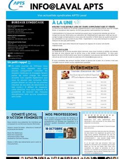 Info@Laval numéro 13 Info@Laval numéro 13