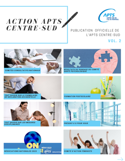 Journal Action APTS Centre-Sud Volume 2