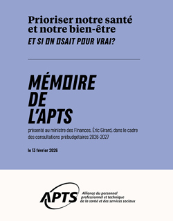 Mémoire prébudgétaire 2026