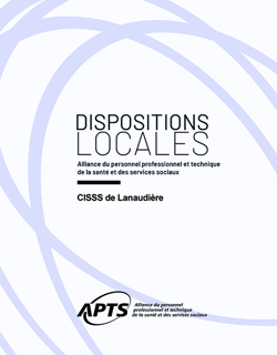 Dispositions locales du CISSS de Lanaudière