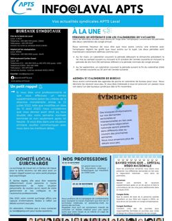 Info@Laval numéro 16 Info@Laval numéro 16