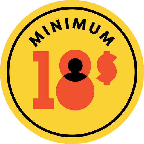 Image Minimum wage increase to $15.25 an hour | Too little too late, says coalition for $18 minimum wage