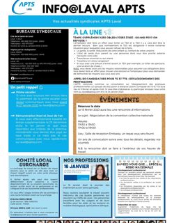 Info@Laval numéro 19 Info@Laval numéro 19
