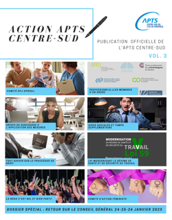 Journal Action APTS Centre-Sud Volume 3 Journal Action APTS Centre-Sud Volume 3
