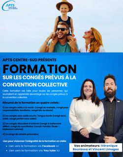 Formation sur les congés prévus à la convention collective Formation sur les congés prévus à la convention collective