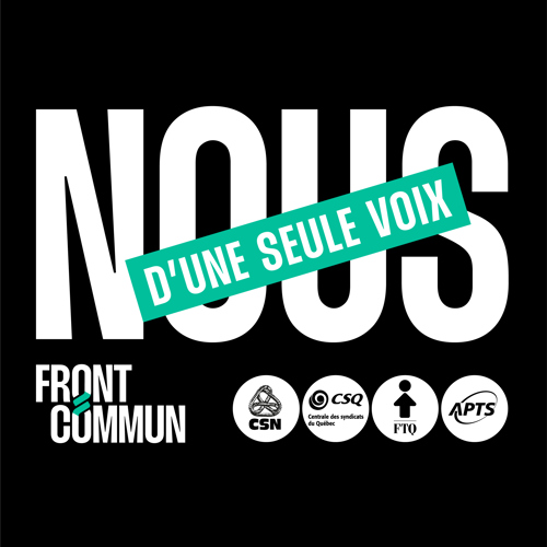 Réaction du Front commun au rapport du Comité consultatif indépendant sur les salaires des parlementaires - APTS Réaction du Front commun au rapport du Comité consultatif indépendant sur les salaires des parlementaires - APTS