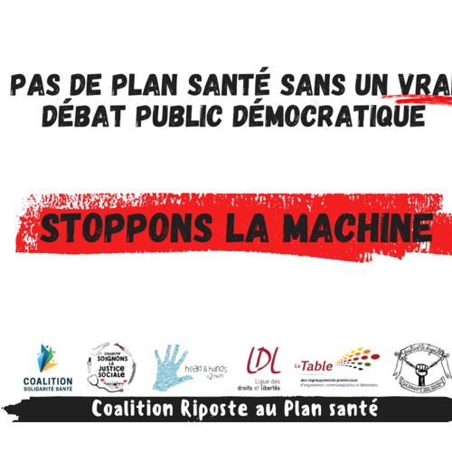 Lettre d'opinion | Projet de loi sur la santé: un déficit démocratique majeur alors que des dizaines de groupes sont laissés de côté - APTS Lettre d'opinion | Projet de loi sur la santé: un déficit démocratique majeur alors que des dizaines de groupes sont laissés de côté - APTS