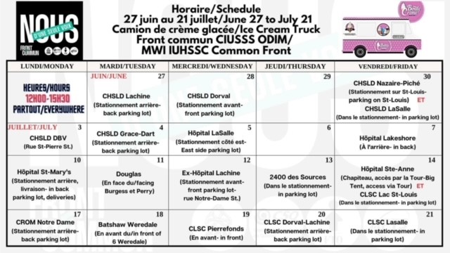 Événement du 27.06.2023 - CIUSSS Ouest-de-l'île-de-Montréal