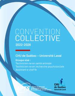 Convention collective 2022-2026 CHUQ-UL