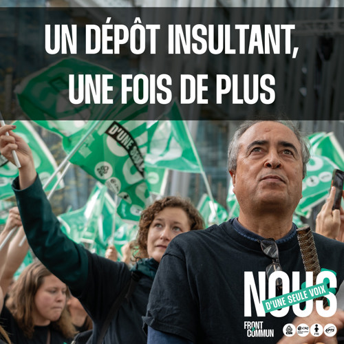 Négociation dans le secteur public | Un dépôt insultant, une fois de plus - APTS Négociation dans le secteur public | Un dépôt insultant, une fois de plus - APTS