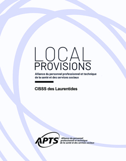 Local provisions - CISSS des Laurentides