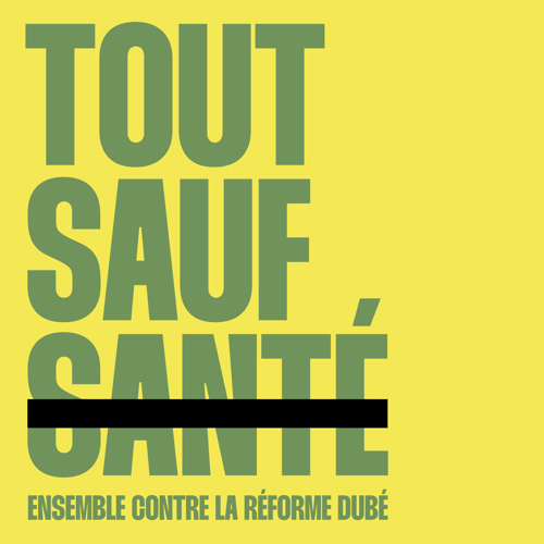 Christian Dubé devant la CCMM | Un comité d’accueil pour rappeler au ministre que sa réforme est tout, sauf santé! - APTS Christian Dubé devant la CCMM | Un comité d’accueil pour rappeler au ministre que sa réforme est tout, sauf santé! - APTS