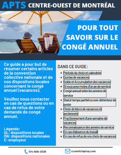 2026 Guide Pour tout savoir sur le congé annuel
