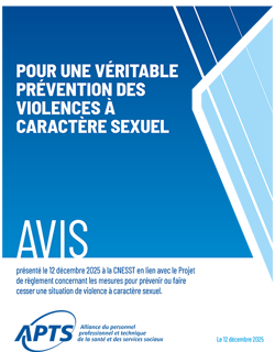 Avis APTS | Prévention des violences à caractère sexuel - 2025