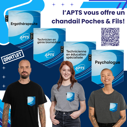 Avez-vous votre chandail de l'APTS ? - APTS