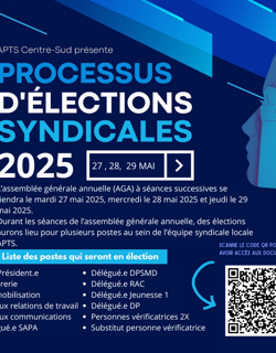 2025 Descriptif des postes en élections 2025 Descriptif des postes en élections