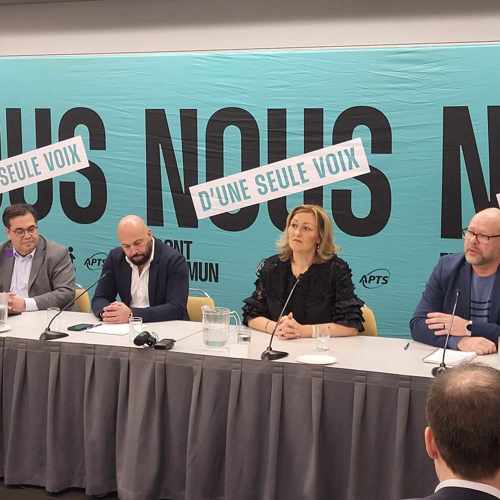 Entente de principe | La parole est maintenant aux 420 000 travailleuses et travailleurs du Front commun - APTS Entente de principe | La parole est maintenant aux 420 000 travailleuses et travailleurs du Front commun - APTS