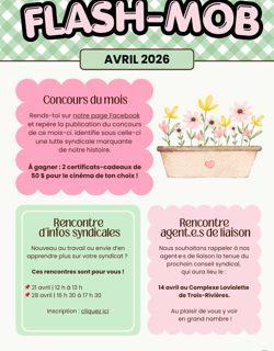 Flash-Mob - Avril 2026