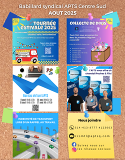 Babillard syndical - Aout 2025 Babillard syndical - Aout 2025