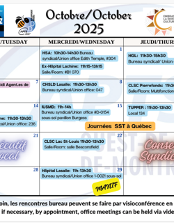 Calendrier Octobre 2025 Calendrier Octobre 2025