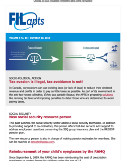 FIL@pts | vol. 9 no. 15 Tax evasion and tax avoidance