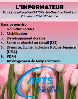 Journal local L'Informateur Printemps 2024