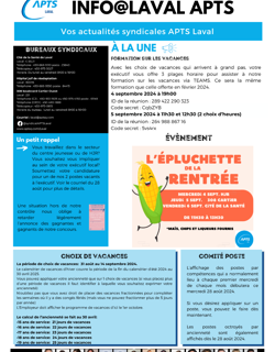 Info@laval numéro 52 Info@laval numéro 52