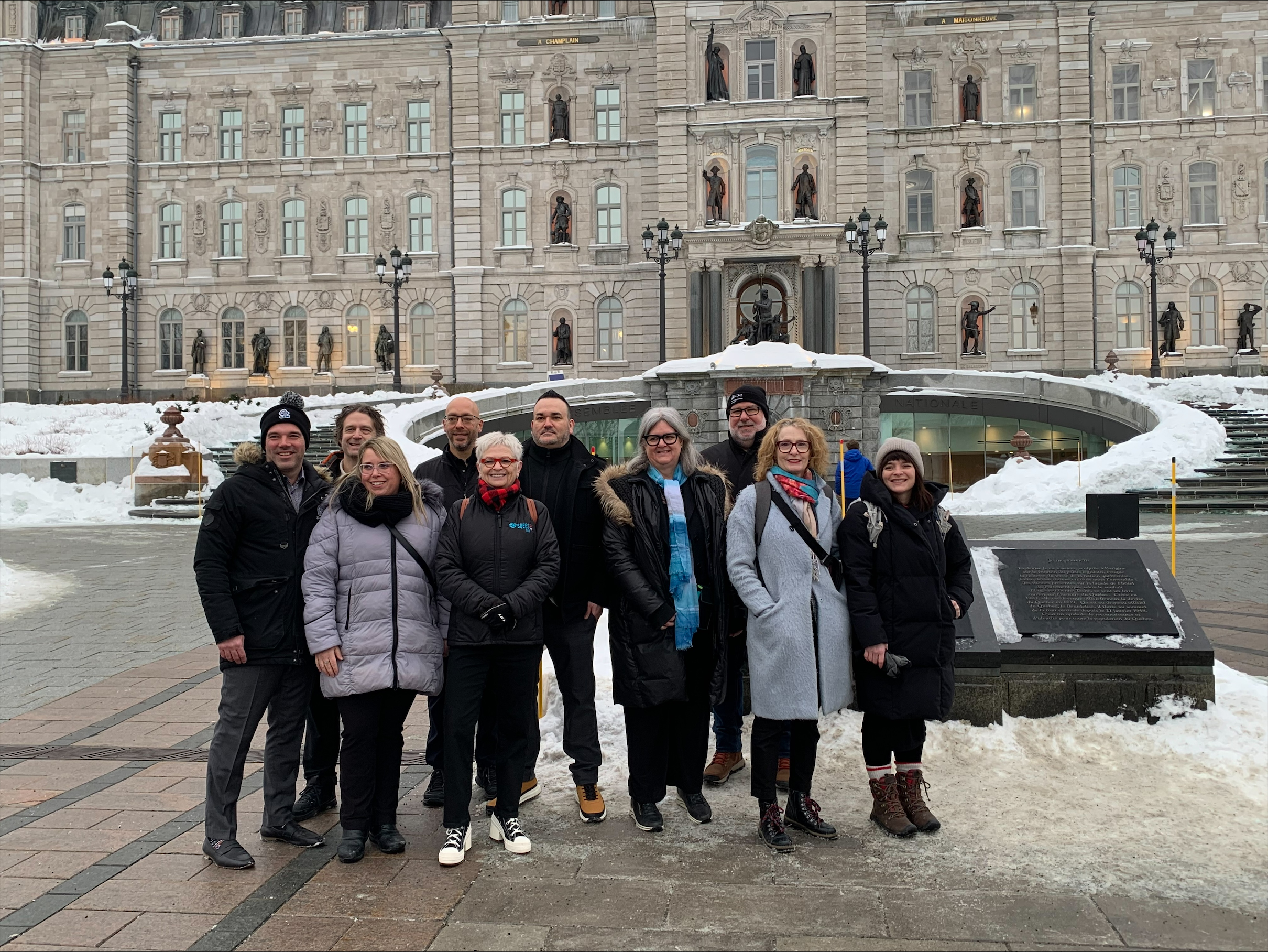 Solutions for the health and social services system | Labour organizations use lobbying day to raise opposition parties’ awareness - APTS