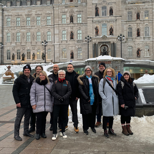 Solutions for the health and social services system | Labour organizations use lobbying day to raise opposition parties’ awareness - APTS