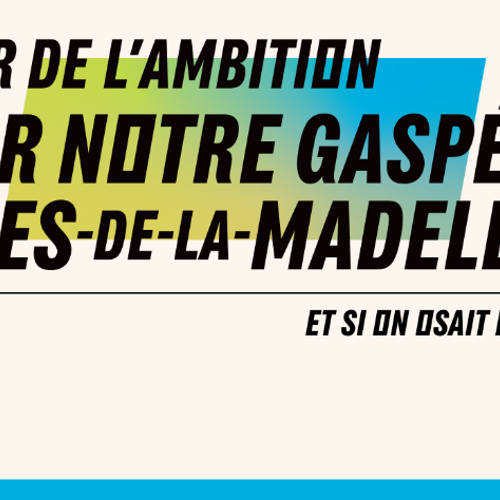 Avoir de l'ambition pour notre Gaspésie et nos Îles-De-La-Madeleine - APTS Avoir de l'ambition pour notre Gaspésie et nos Îles-De-La-Madeleine - APTS