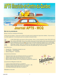 Journal APTS MCQ - Juillet 25