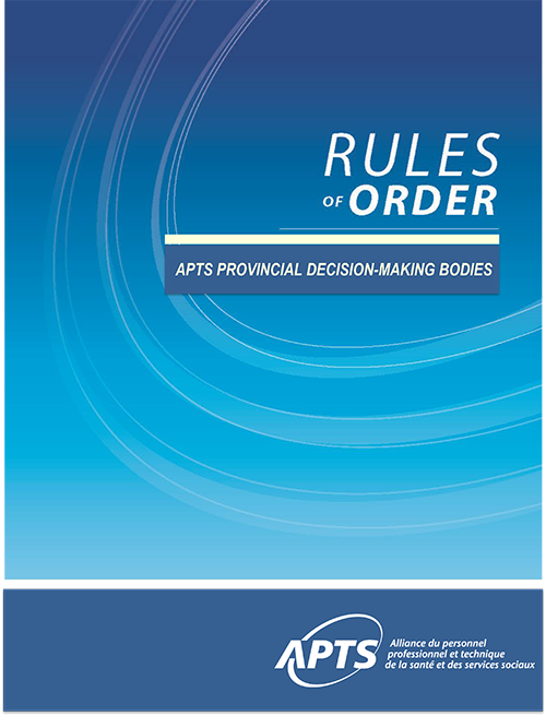 Rules of order
